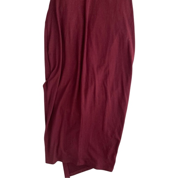 Nine Britton Abigail Brushed Knit Midi Dress Womens Size S Dark Purple - Picture 11 of 14